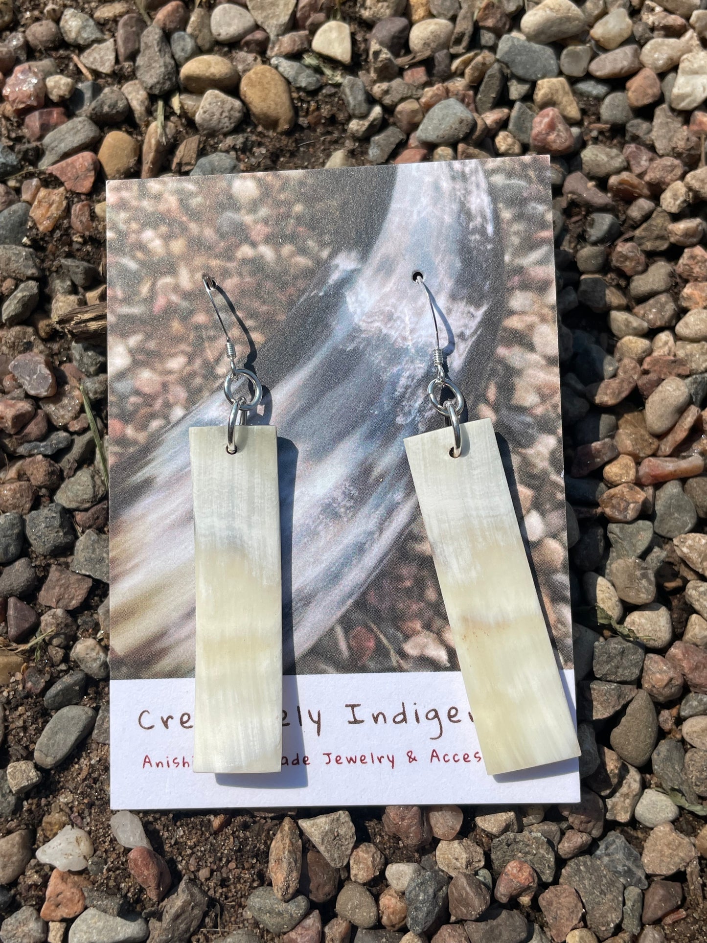 Bullhorn Zoongide’ewin Earrings
