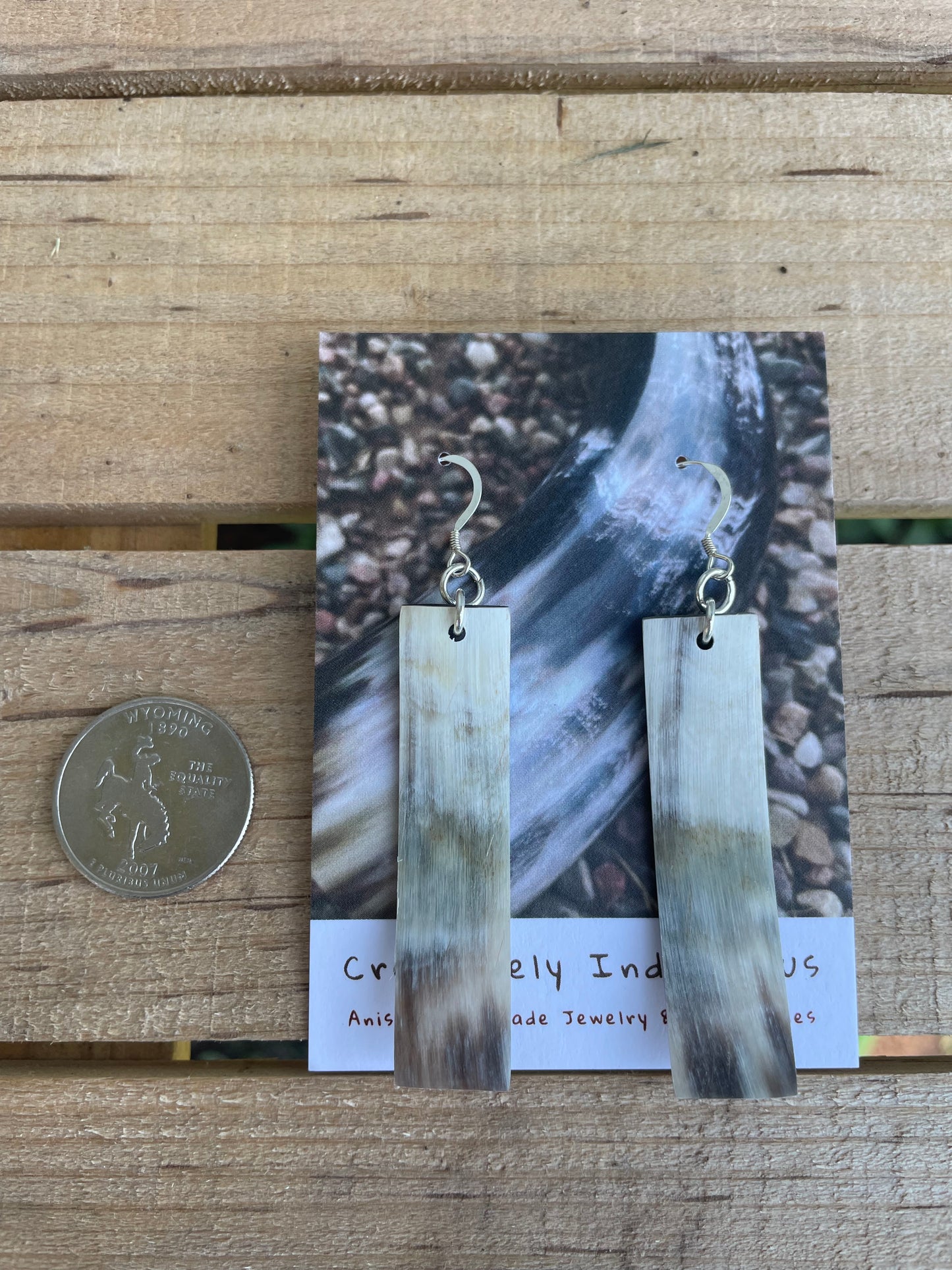 Bullhorn Zoongide’ewin Earrings