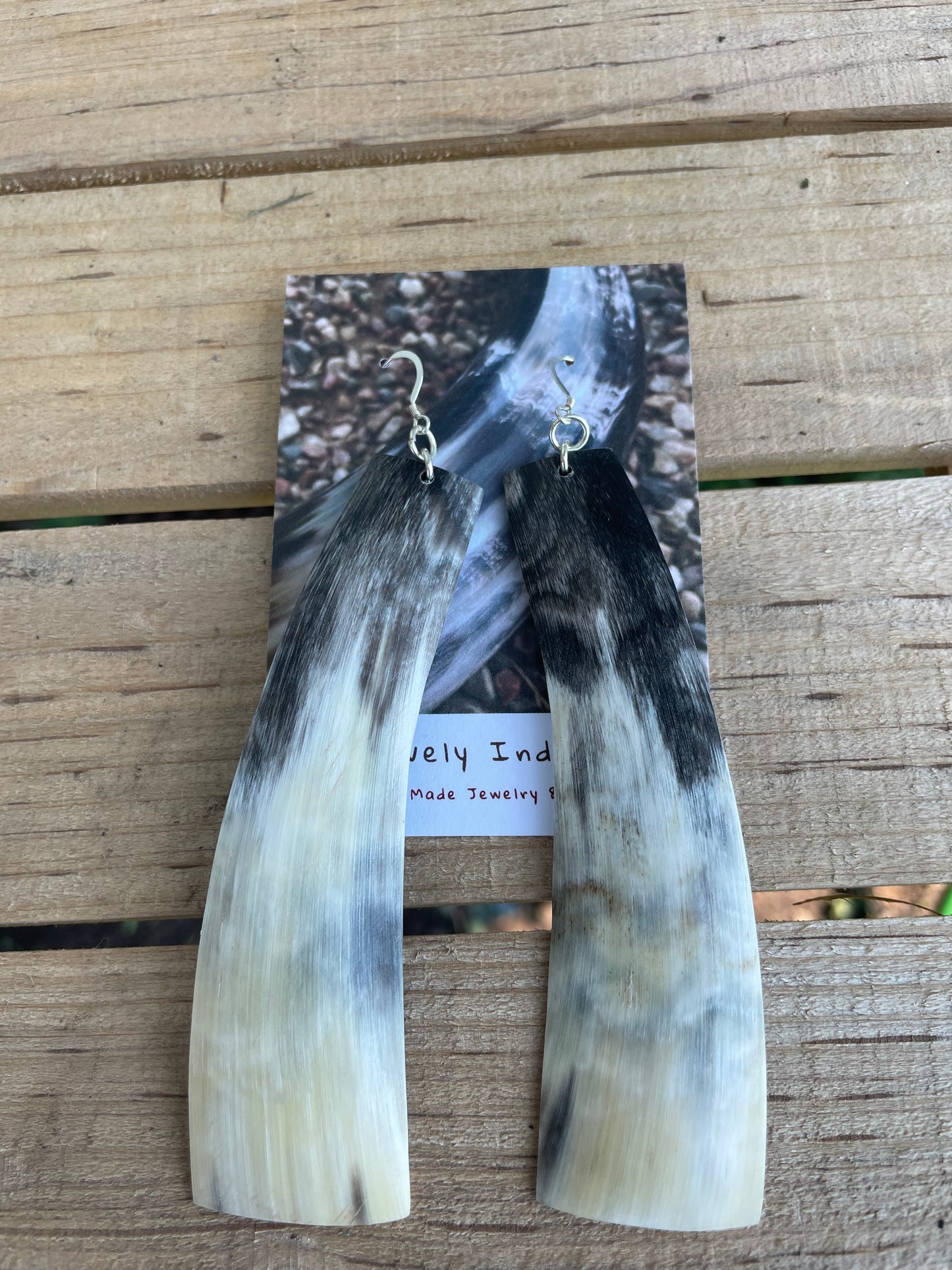 Bullhorn Zoongide’ewin Earrings