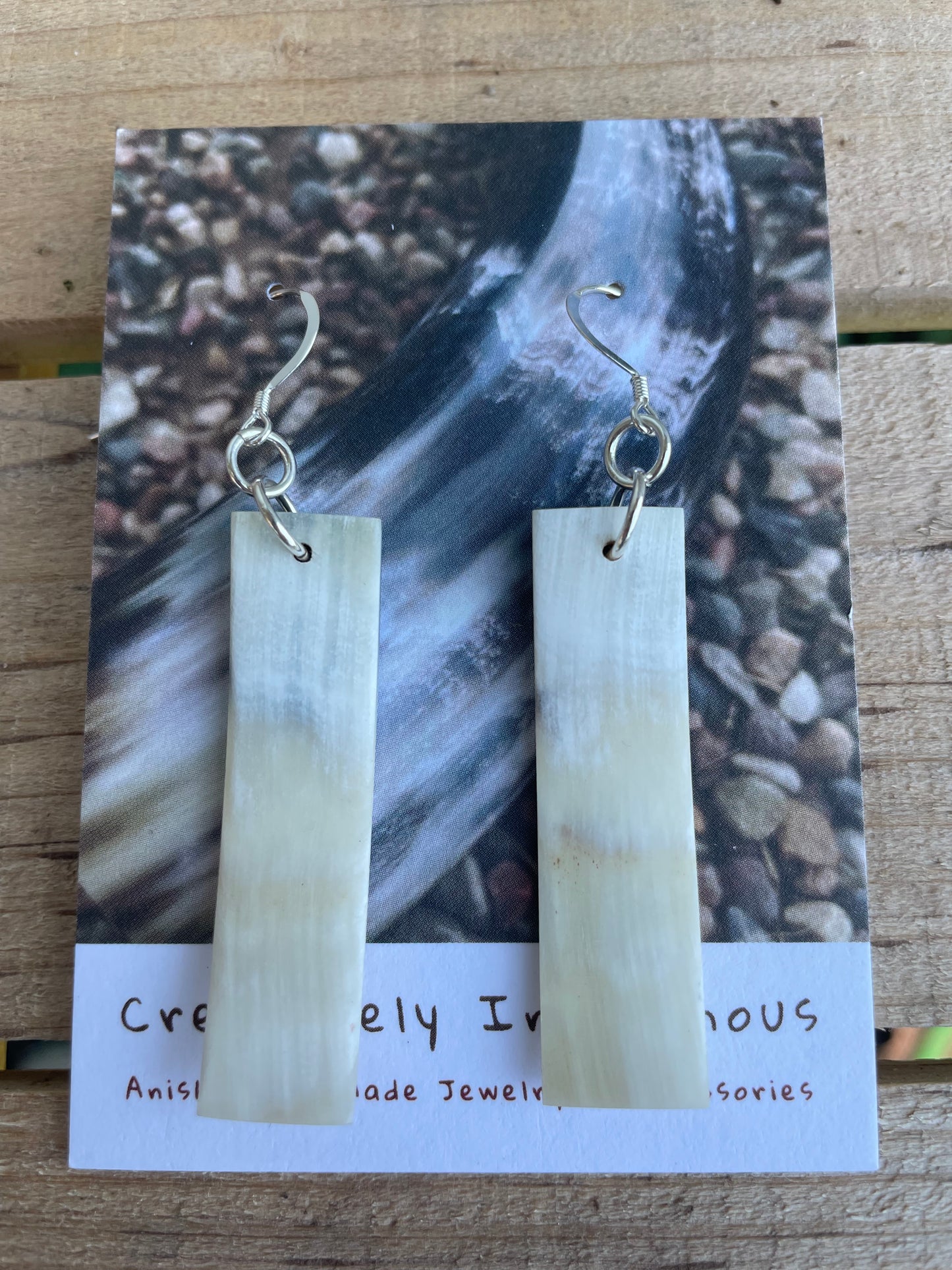 Bullhorn Zoongide’ewin Earrings
