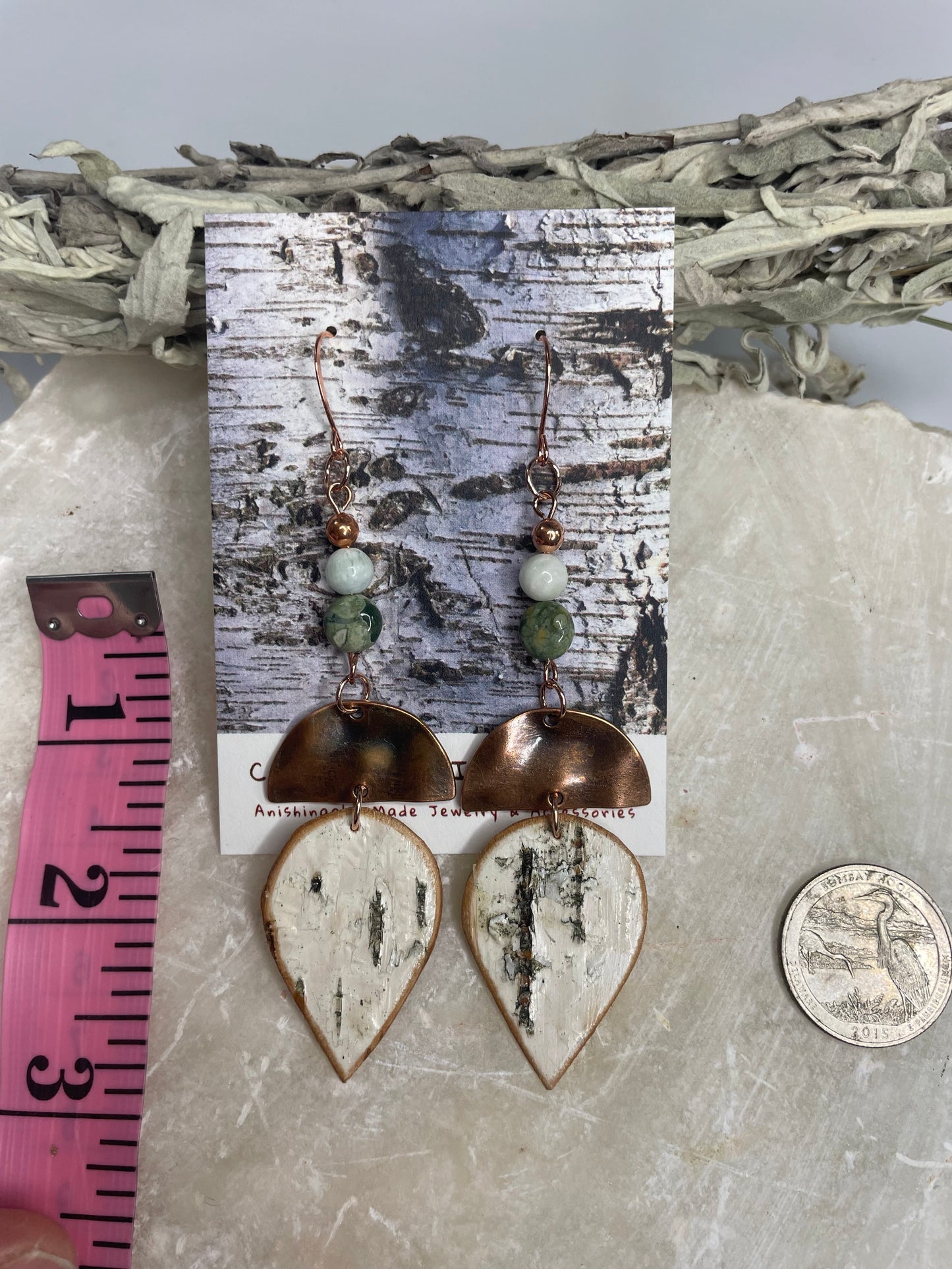 Birchbark Earrings