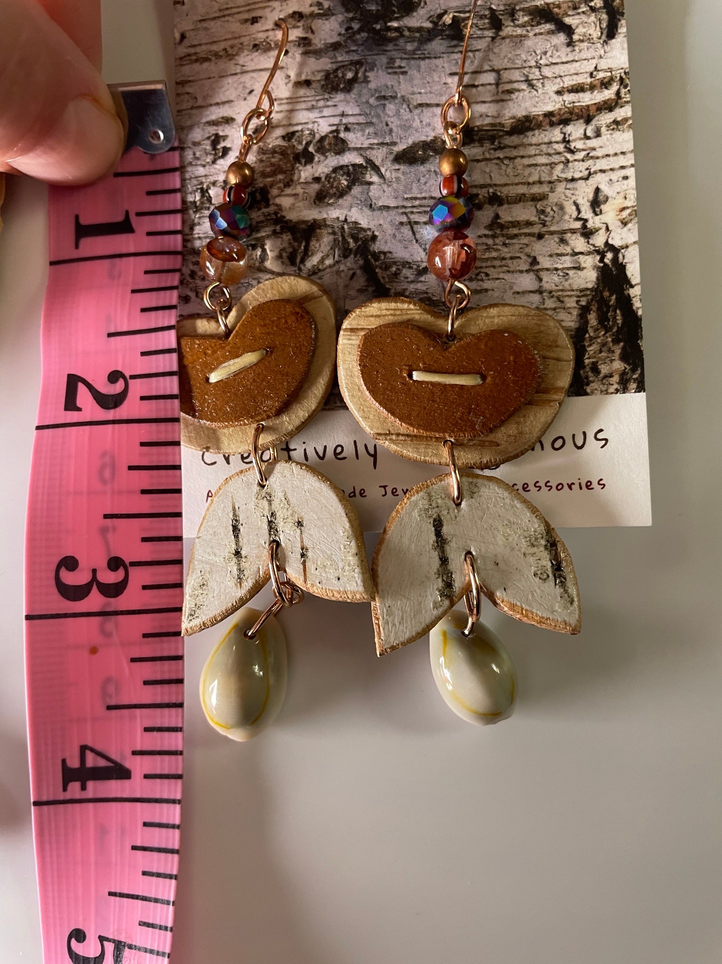 Birchbarkberry Floral Birchbark Medallion Set