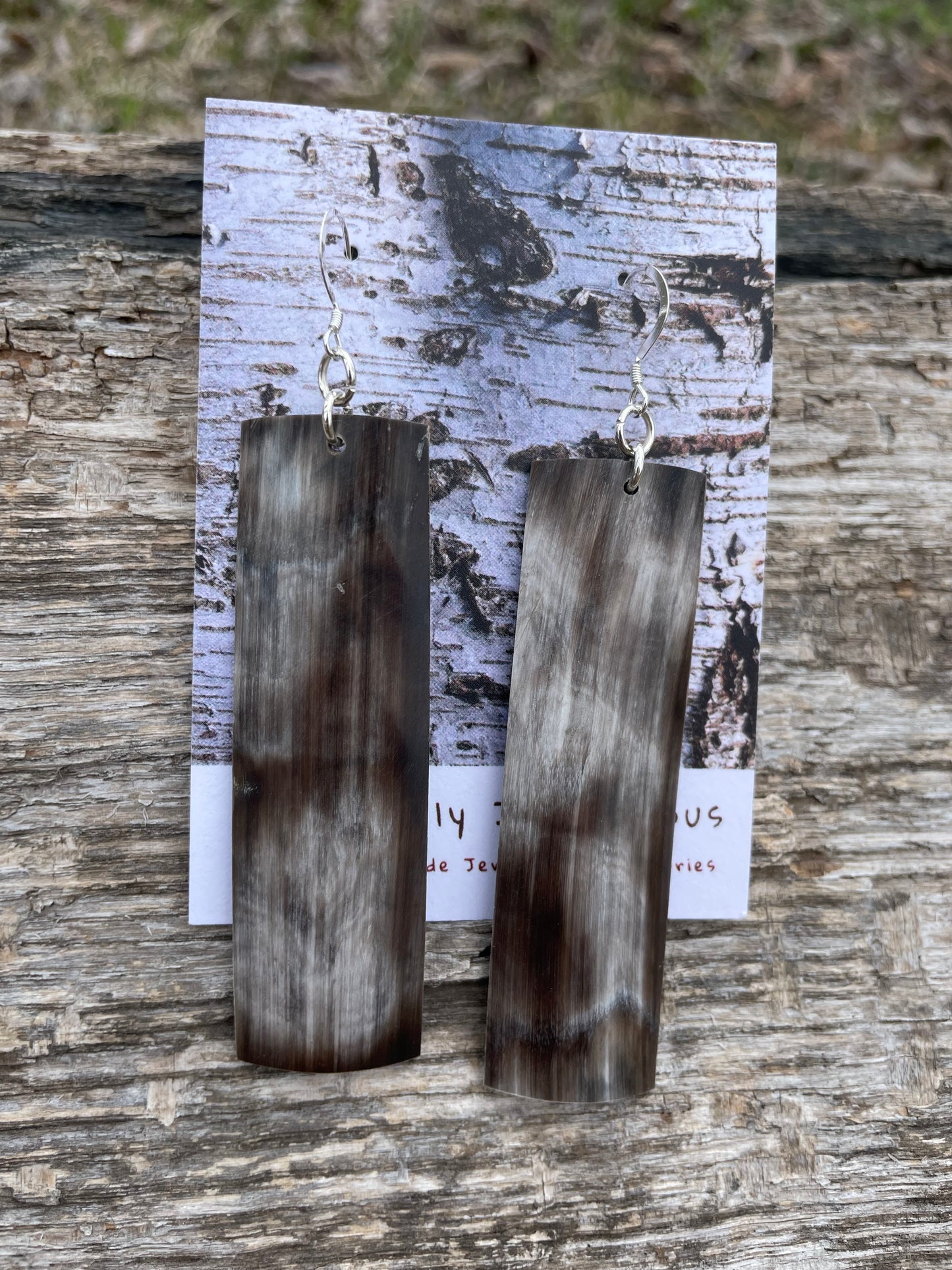 Bullhorn Zoongide’ewin Earrings