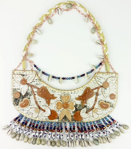 Anishinaabekwe Cape-Style Breastplate Necklace