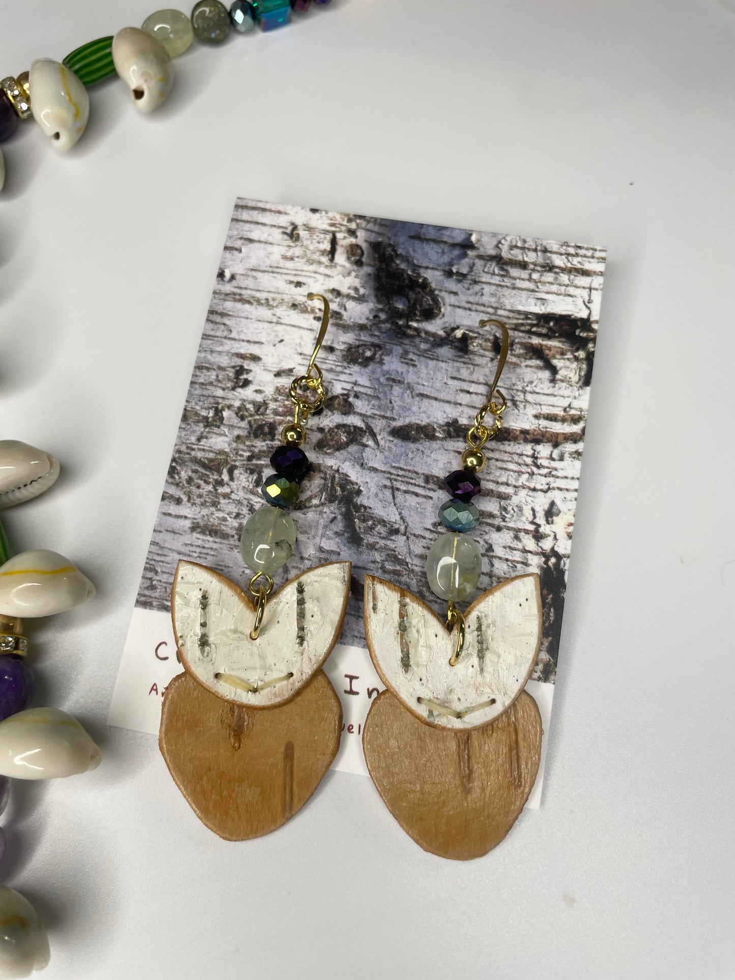 Birchbark Woodland Floral Set