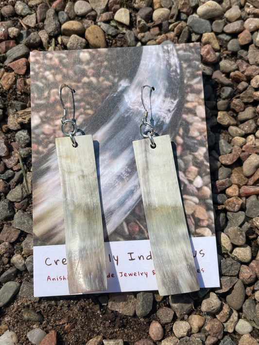 Bullhorn Zoongide’ewin Earrings