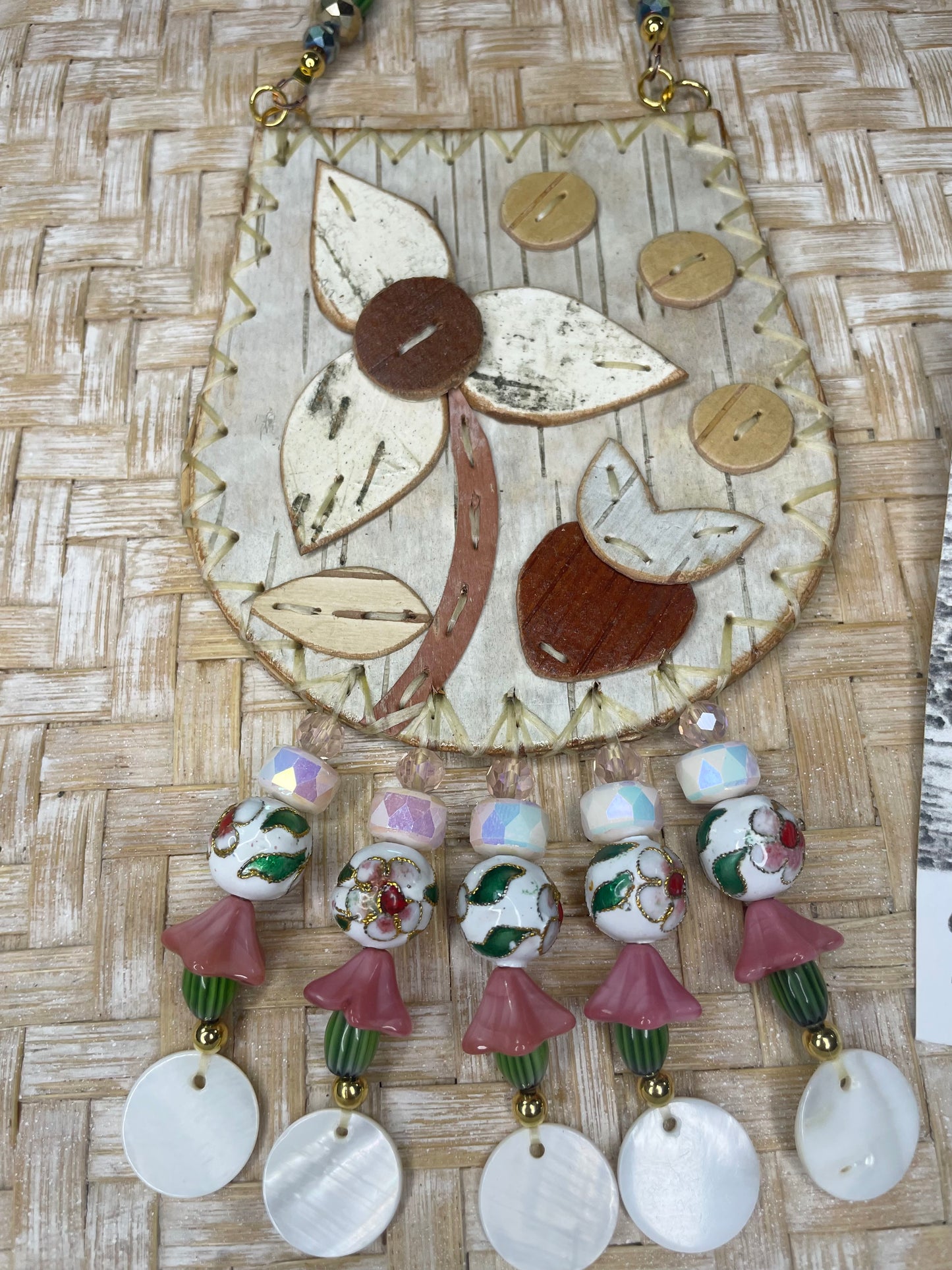 Birchbarkberry Floral Birchbark Medallion Set (Copy)