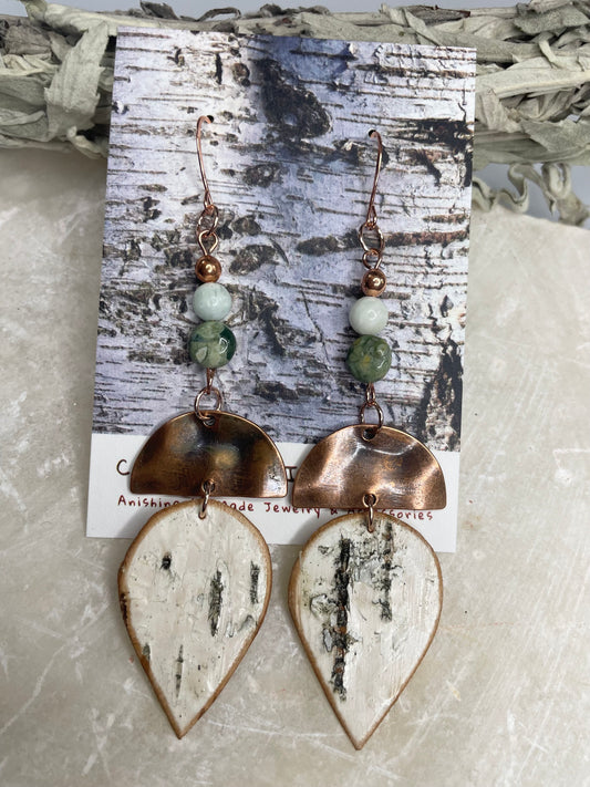 Birchbark Earrings