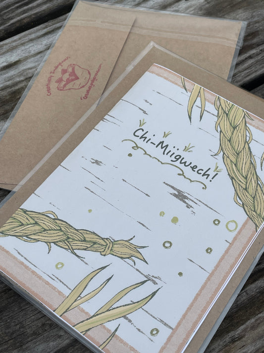Chi Miigwech Greeting Card