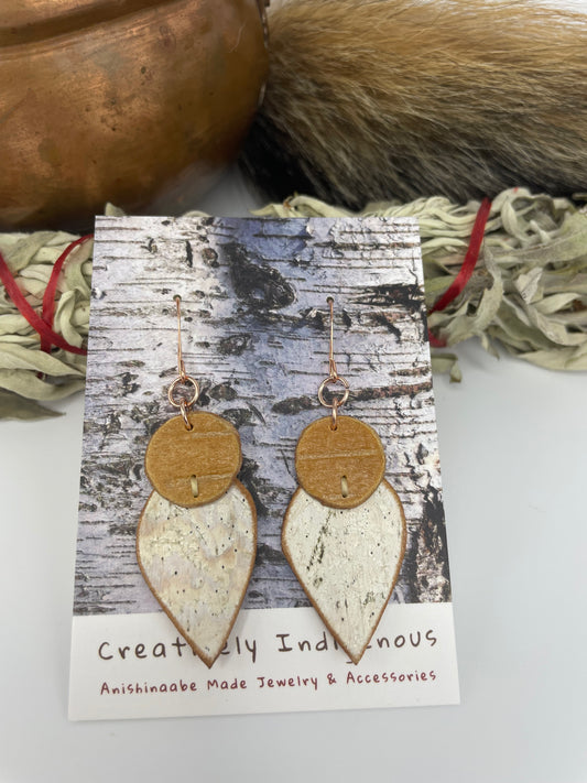 Wiigwaas Petal Earrings