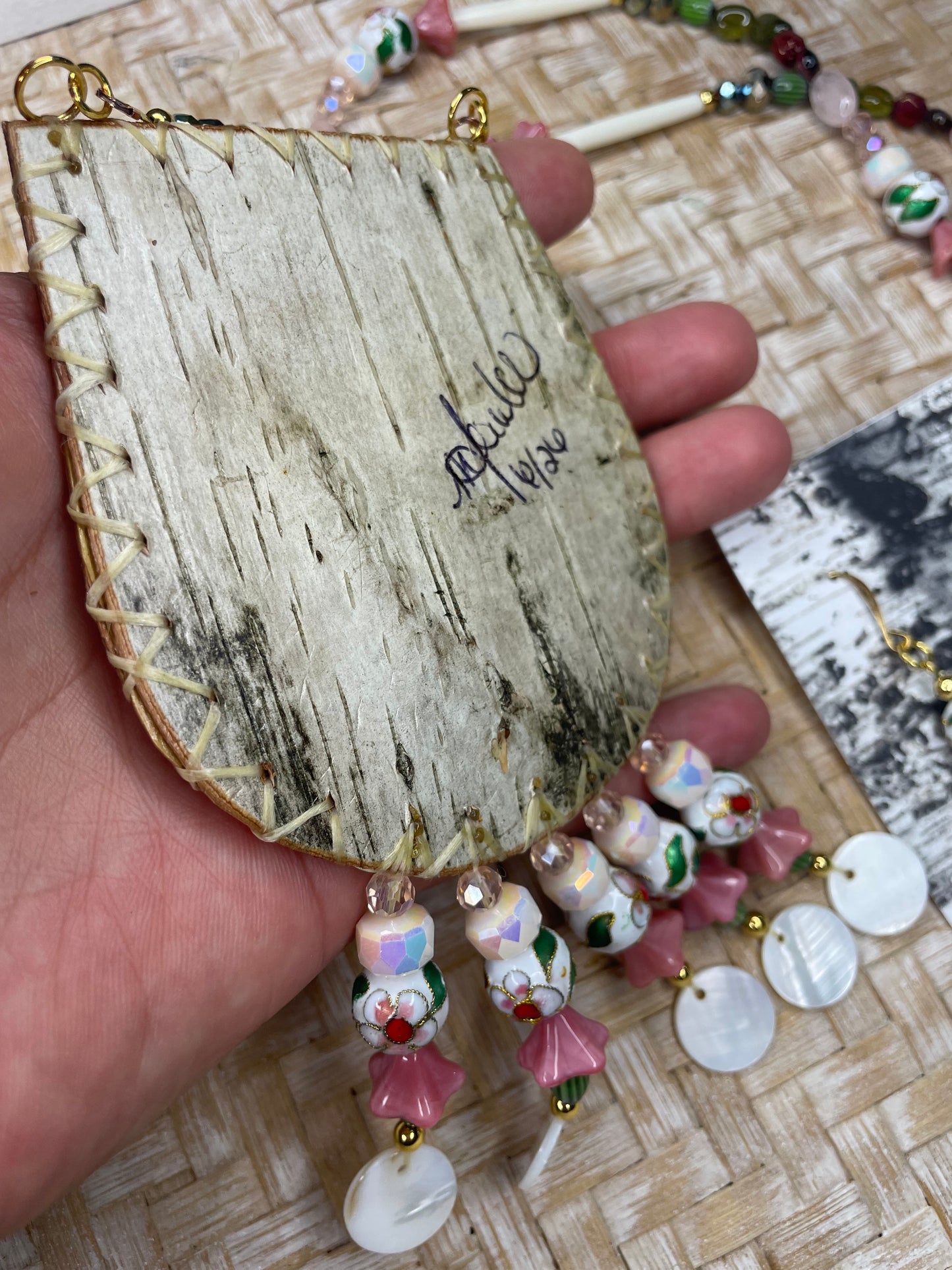 Birchbarkberry Floral Birchbark Medallion Set (Copy)
