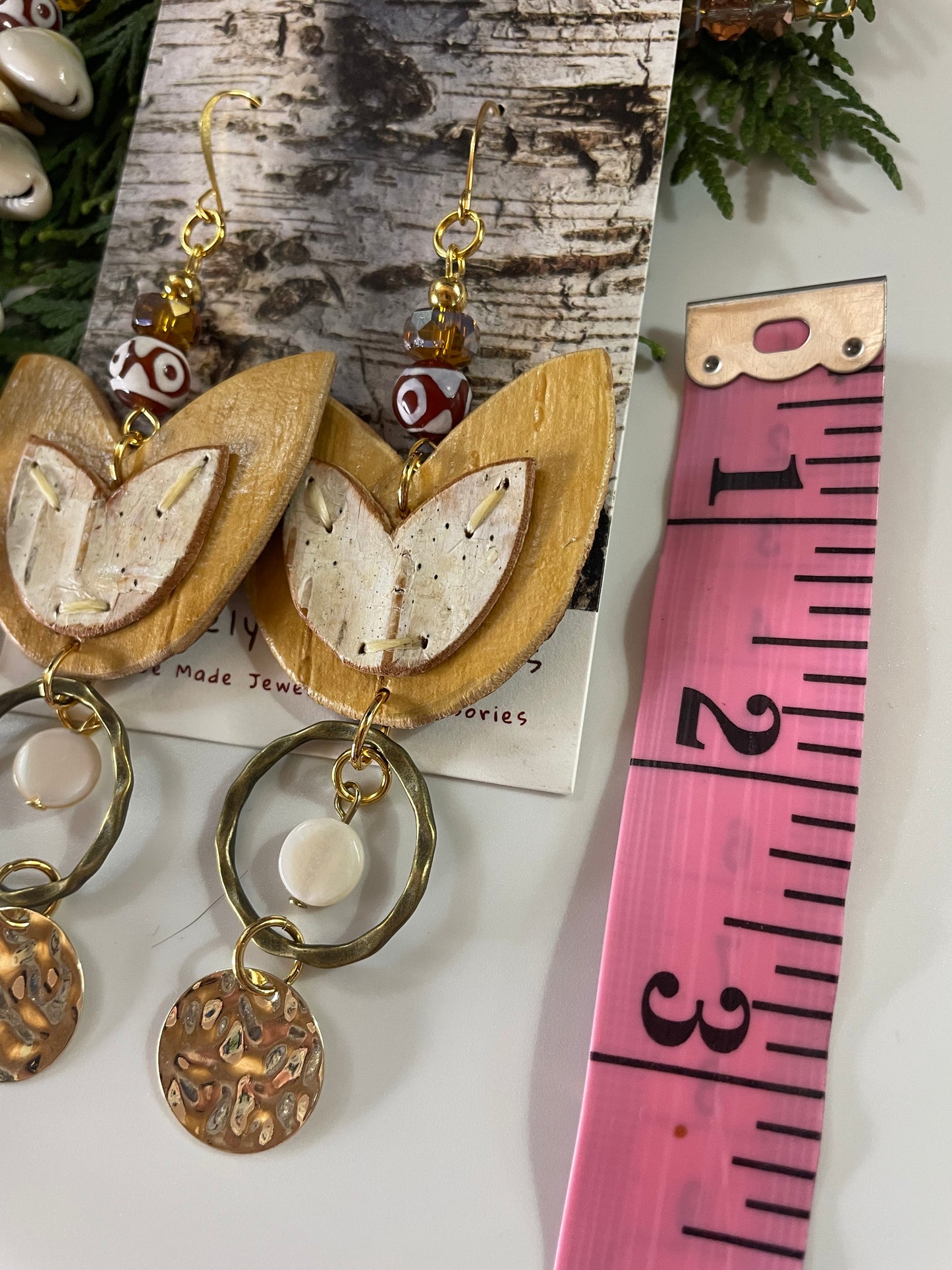 Birchbark Woodland Floral Set