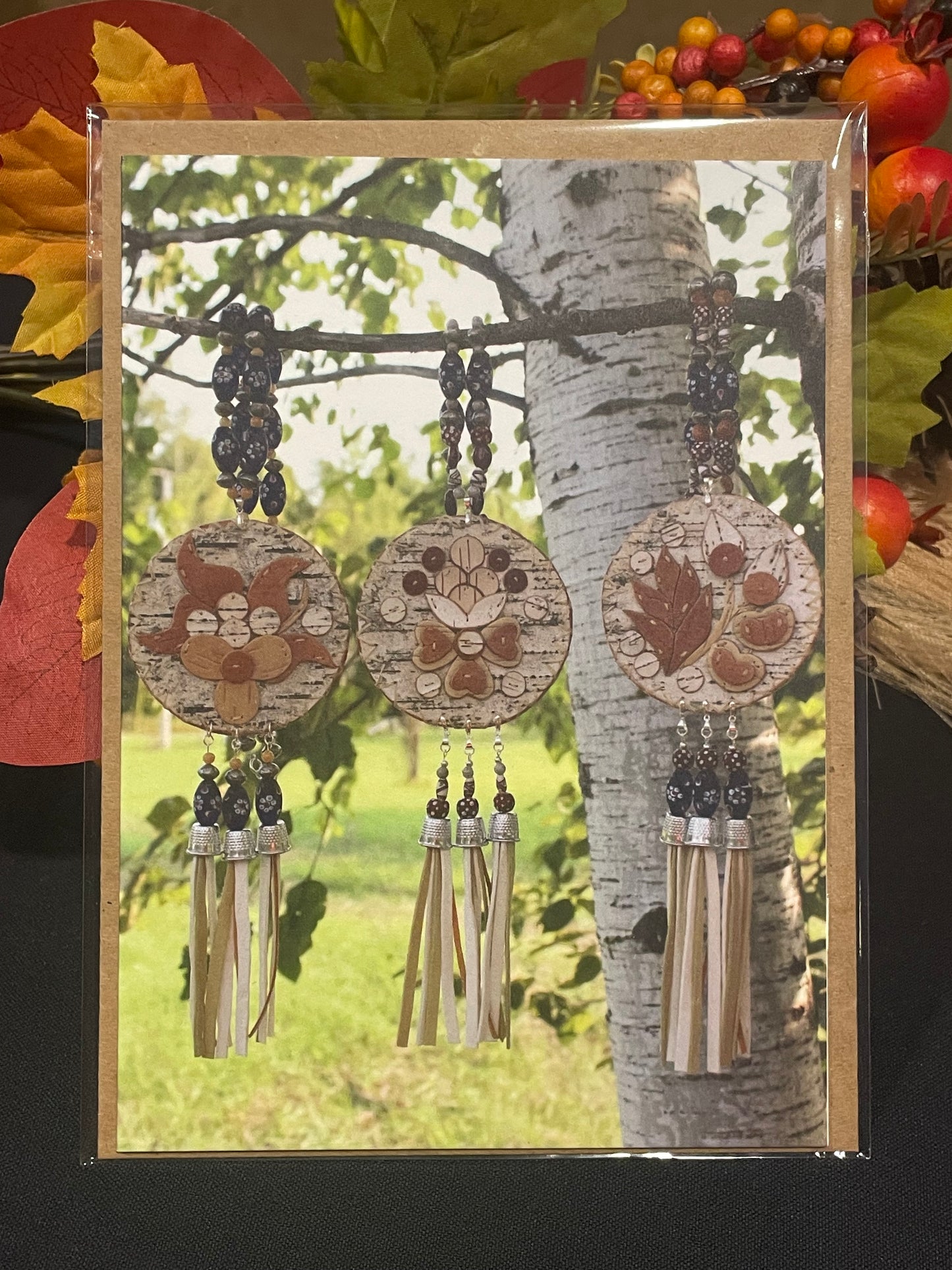 “Chi Miigwech” Birchbark Thank you Greeting Card