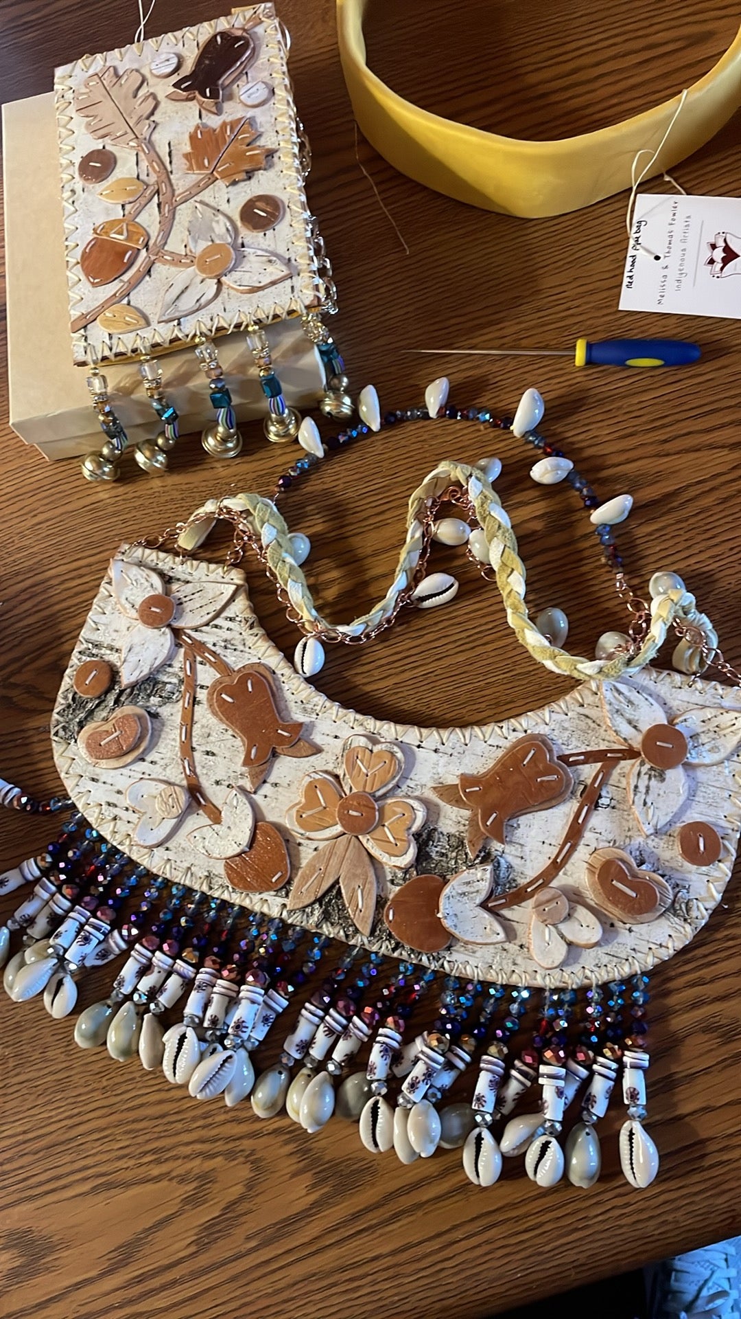 Anishinaabekwe Cape-Style Breastplate Necklace