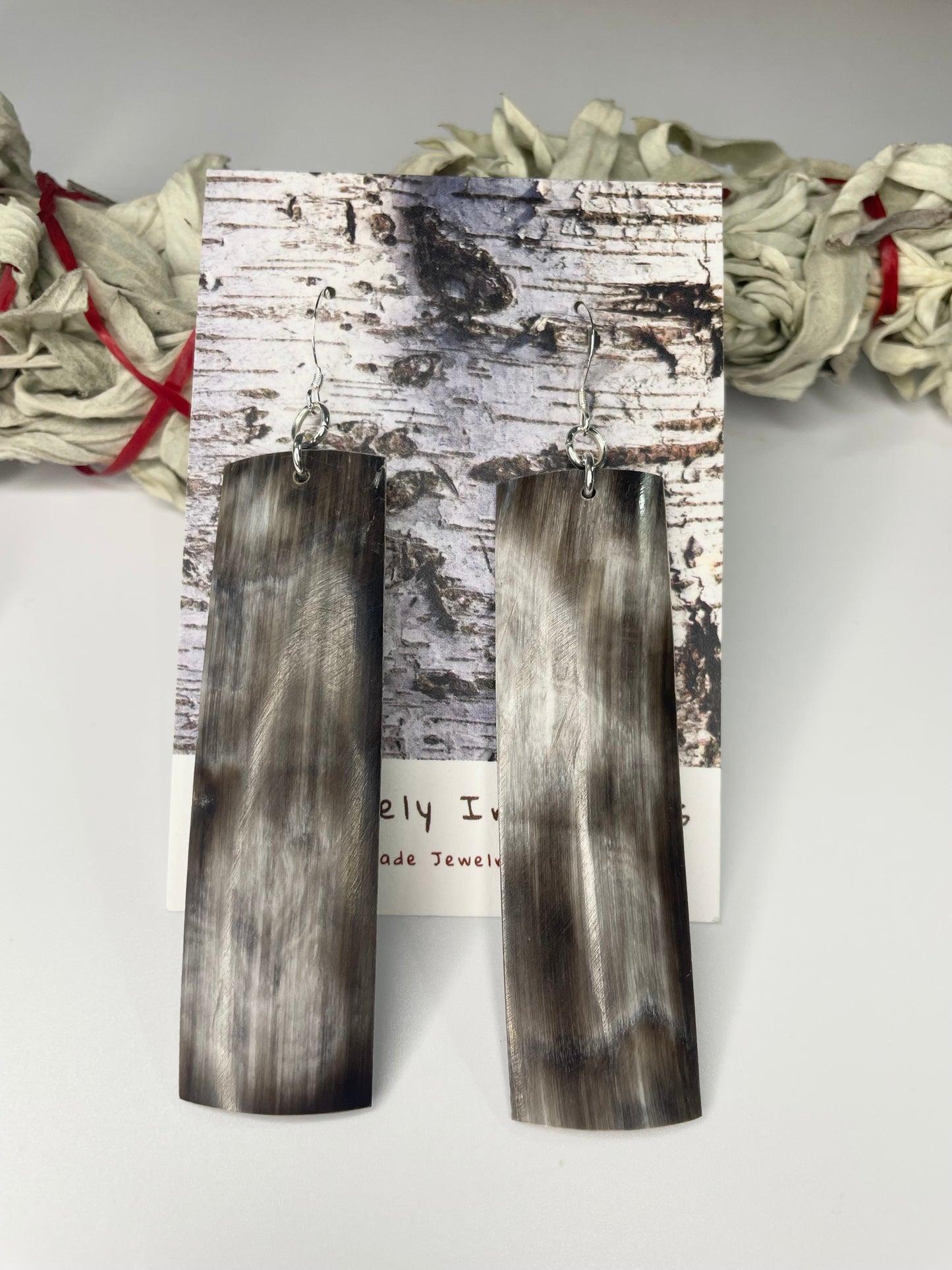 Bullhorn Zoongide’ewin Earrings