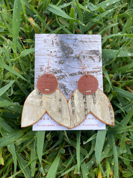 Large Wild Flower Earrings