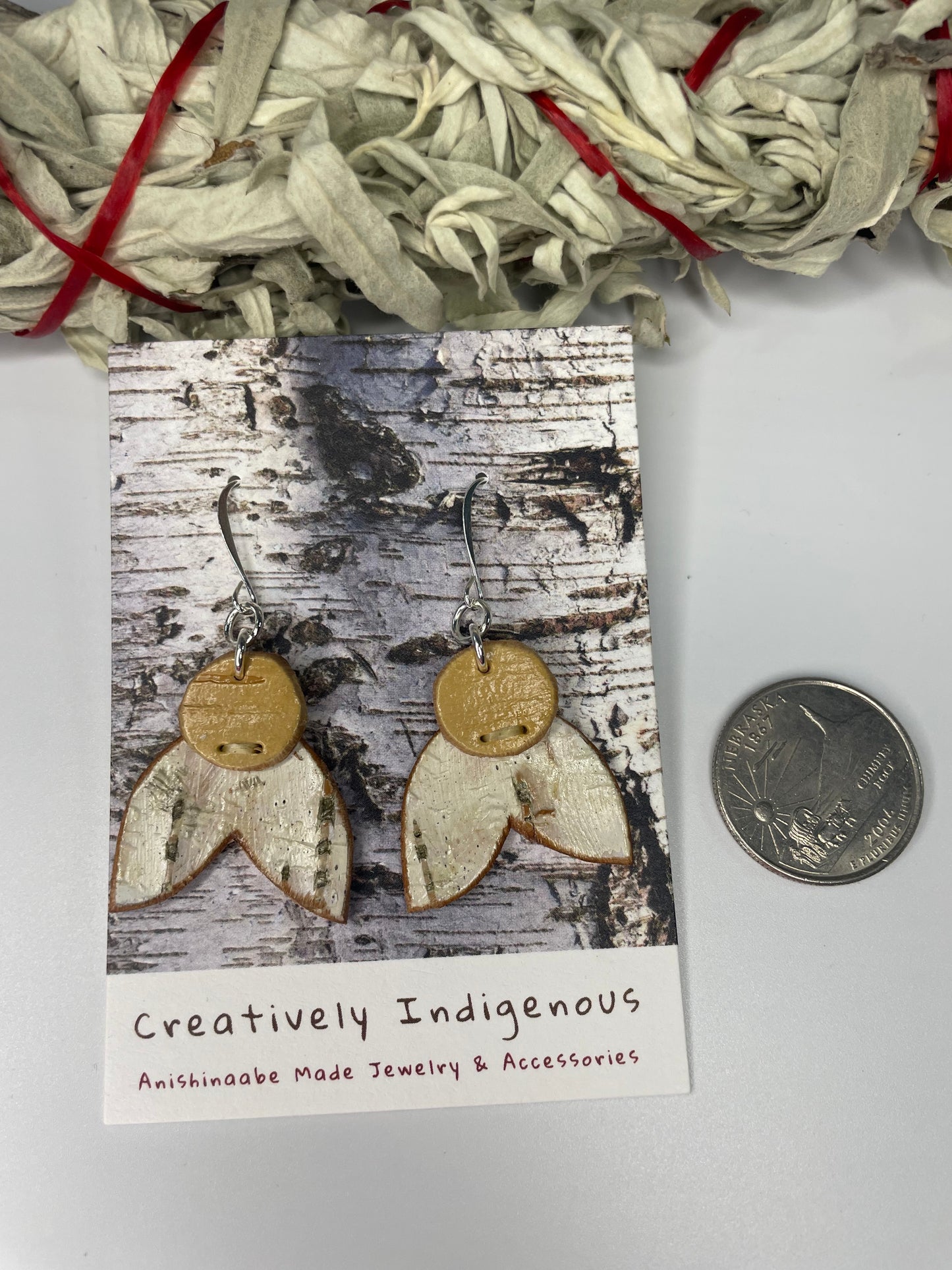 Small Wild Flower Earrings