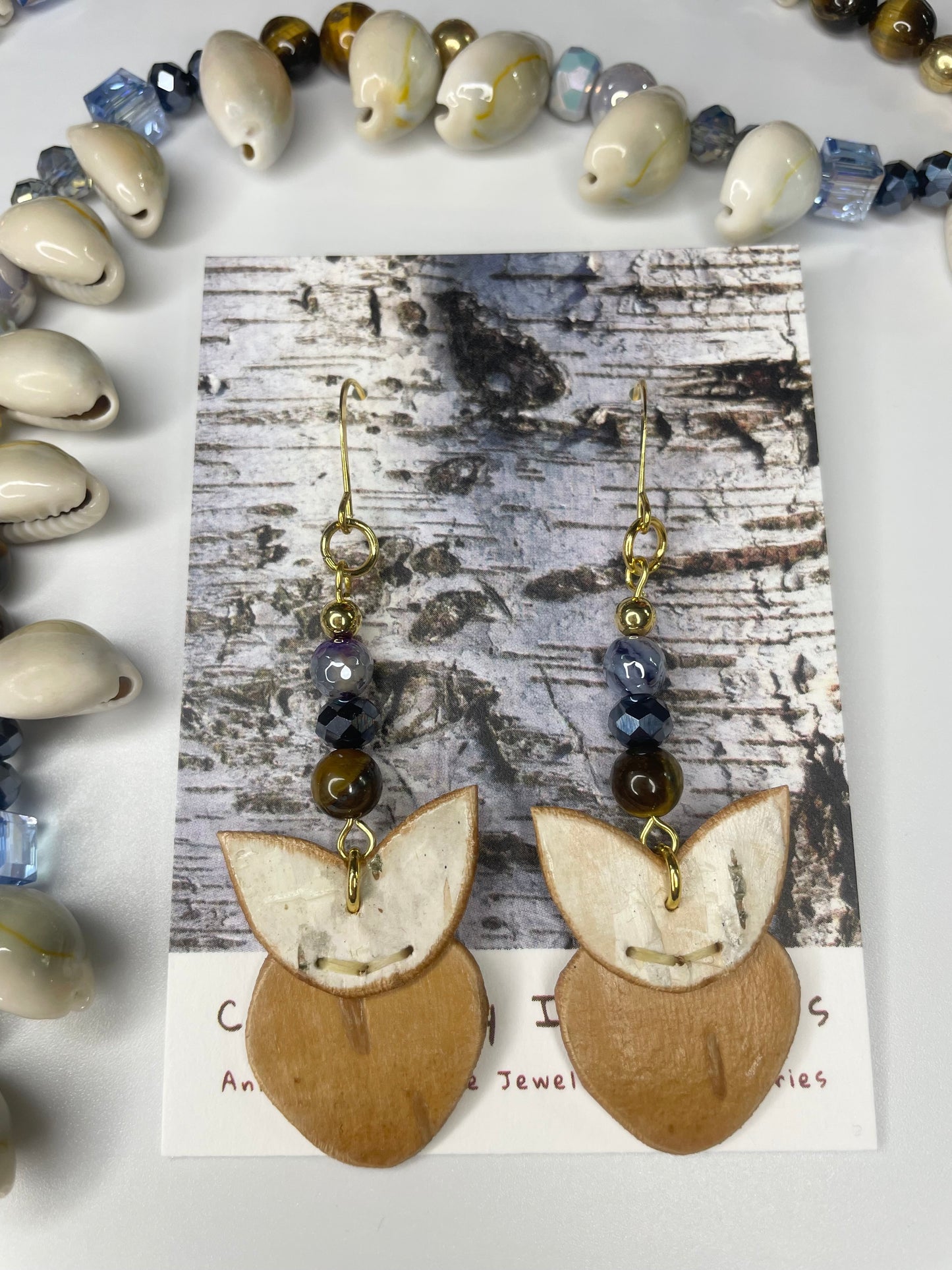 Birchbark Woodland Floral Set