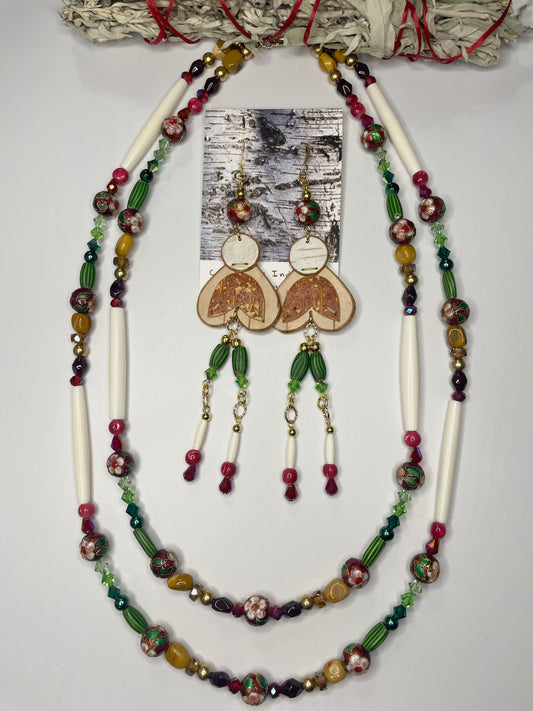 Gitigaan Mother Birchbark Woodland Floral Set