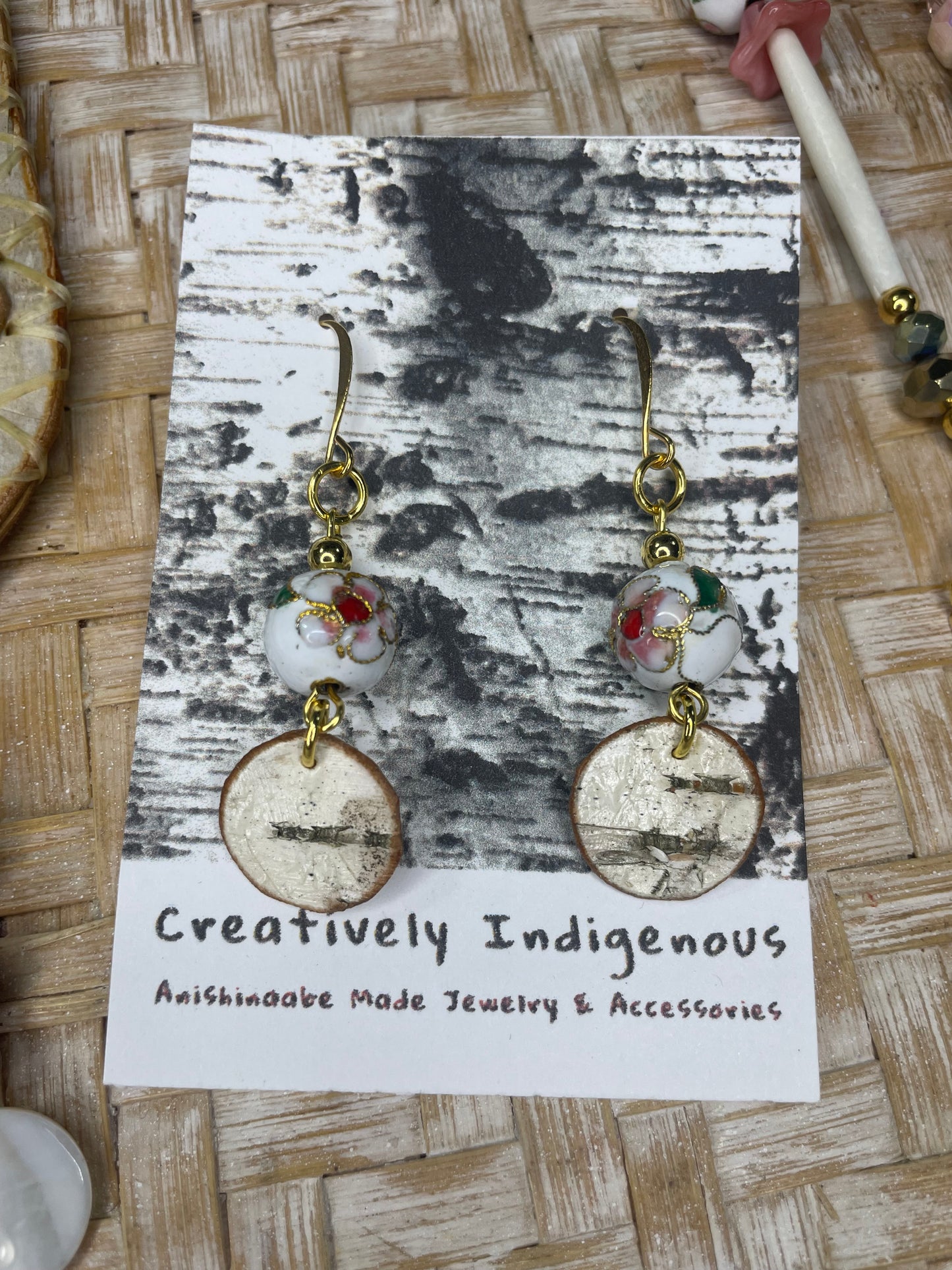 Birchbarkberry Floral Birchbark Medallion Set (Copy)