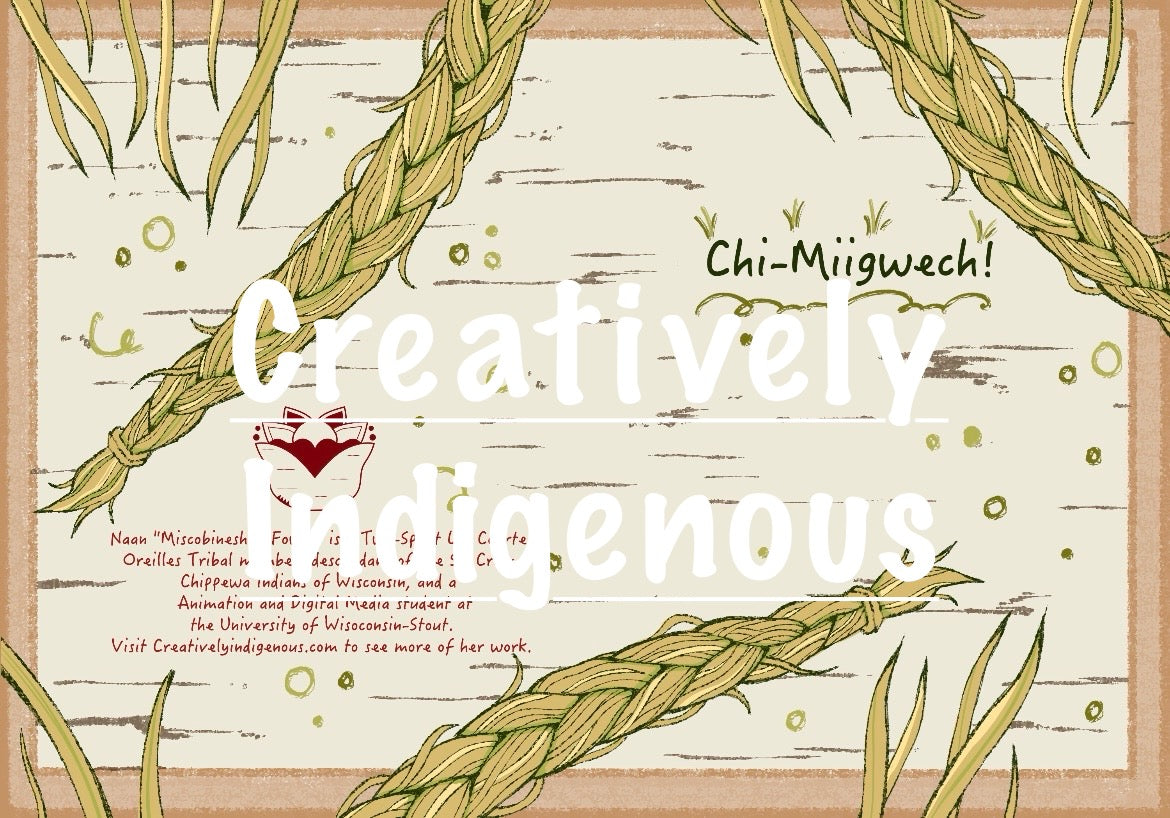 Chi Miigwech Greeting Card
