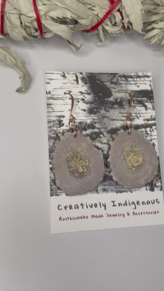 Waawaashkeshi Antler Earrings